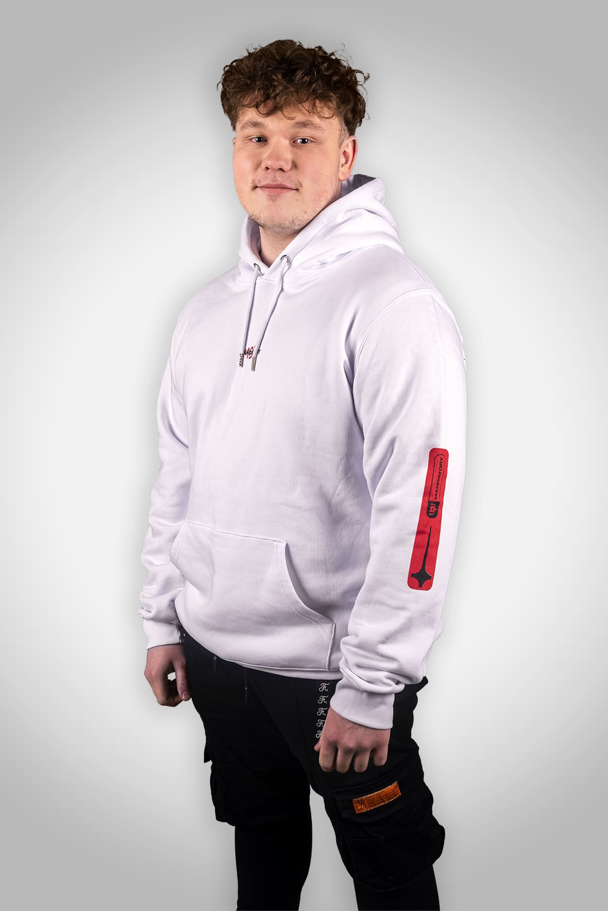 Hoodie blanc Mandatory