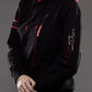 Hoodie Mandatory Noir & Rouge